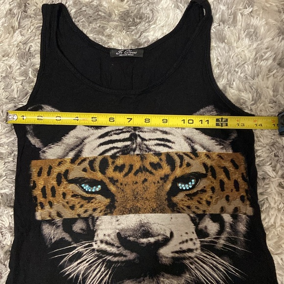 Soft black tank top - Picture 4 of 8